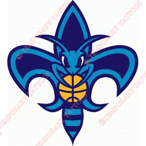 New Orleans Hornets Customize Temporary Tattoos Stickers NO.1112